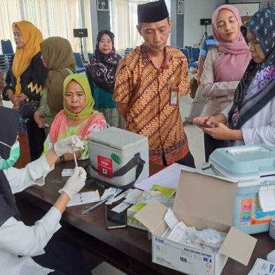 Seluruh Calon Jemaah Haji Kota Parepare Sudah Vaksin Meningitis