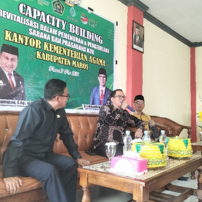 Capacity Building di Maros, Kabid Urais Ingin KUA  Ikhlas Layani Masyarakat