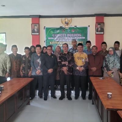 Buka Capacity Building, Kakankemenag Maros Pesan Empat Hal Penting