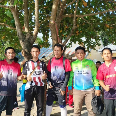 Skuad Futsal Kemenag Gowa Saling Jegal di POR PGRI