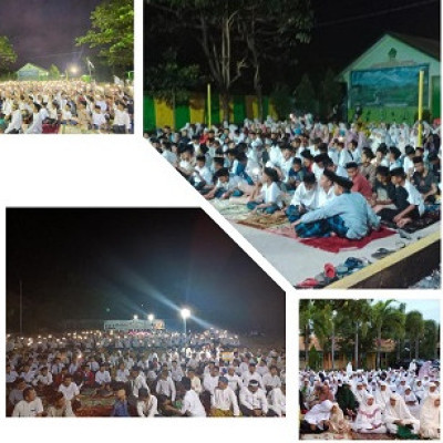 Siswa Madrasah dan Ponpes Di Kabupaten Jeneponto Menggemakan  Ayat-Ayat Al Qur’an