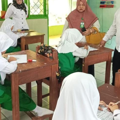 PAT Hari Pertama MIN 2 Gowa, Lancar Jaya