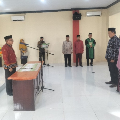 Kakankemenag Maros Lantik Dua Pengawas Madrasah