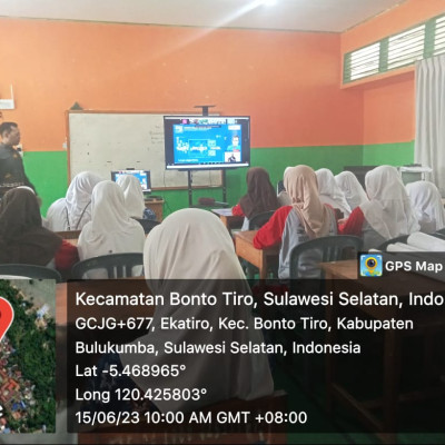 Tanamkan Kecakapan Digital, MTsN 3 Bulukumba Gelar Nobar Literasi Digital 2023