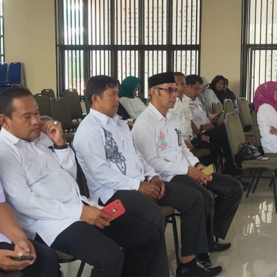 Ketua Pokjawas Kantor Kemenag Bulukumba, Ridwan, Menghadiri Kegiatan Rapat Lepas Sambut Kepala Kantor