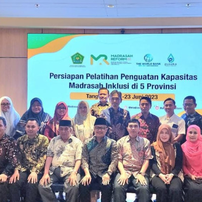 Kepala MIN 2 Gowa Ikuti Rakor Penguatan Kapasitas Madrasah Inklusif di Tangerang