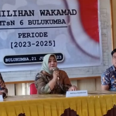 MTsN 6 Bulukumba gelar Pemilihan Empat Pilar Madrasah