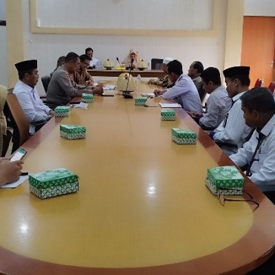 Rapat Koordinasi Persiapan Pelaksanaan Shalat Idul Adha 1444 H/2023 M Kabupaten Pangkep