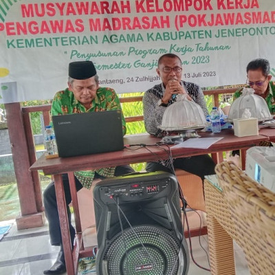 Pokjawas Raker DiBantaeng Kankemenag Jeneponto Turut Hadir.