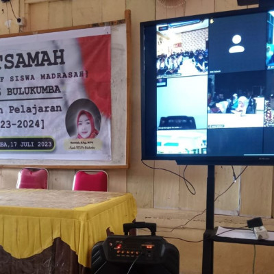 MTsN 6 Bulukumba Mengikuti Kegiatan Pembukaan Matsama secara Virtual melalui Zoom