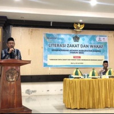 Buka Kelas Literasi Zakat dan Wakaf, Kasubag TU Kemenag Barru Sebut Potensi Zakat Ummat Islam di Indonesia Capai Hingga Rp.327,6 Triliun