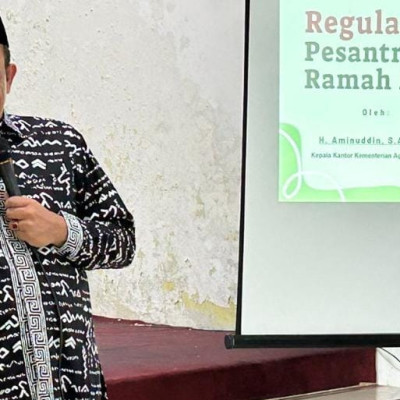 Kakankemenag Gowa Bahas Regulasi PRA pada Pimpinan dan Pembina Pesantren