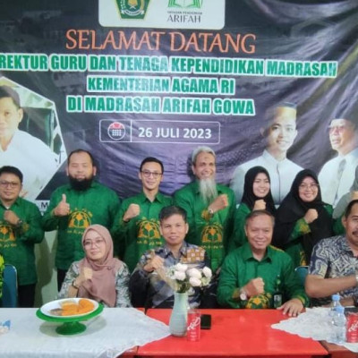Direktur GTK Kemenag RI Kunjungi Madrasah Arifah Gowa