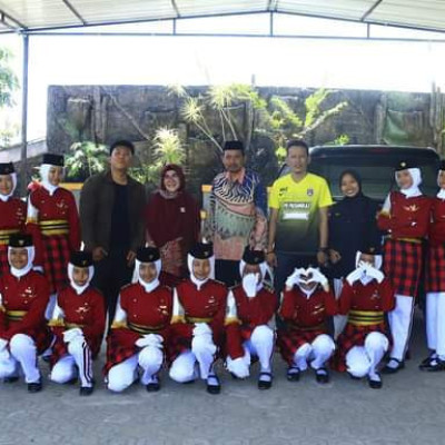 Tim Paskibra MTsN Juara II LKBB pada Ajang Lomba MAS Kota Parepare