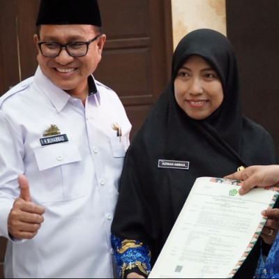 PPPK Kemenag Maros Resmi Terima SK