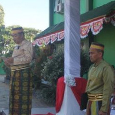 Jajaran Kemenag Pinrang Peringati HUT Ke-78 Kemerdekaan Republik Indonesia