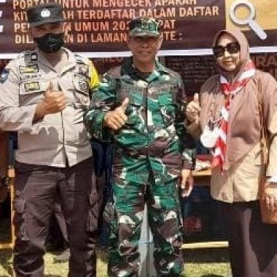 Kamad MTs Darul Ikuti Penutupan Perkemahan Se-Kecamatan Gantarang Kabupaten Bulukumba 2023