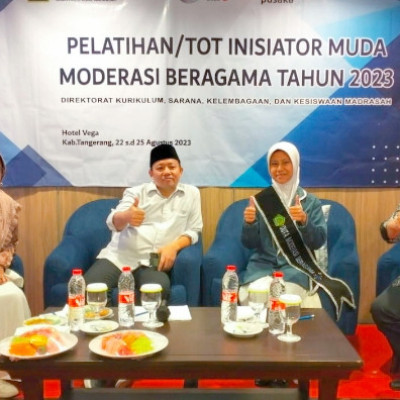Wakili Sulsel , Siswa MA Muhammadiyah Salaka  Ikuti TOT Inisiator Muda Moderasi Beragama Tahun 2023
