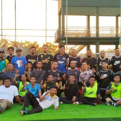 Perkuat Silaturrahim dan Sinergitas, Guru PPTQ An Nail Ikut Ekshibisi Mini Soccer