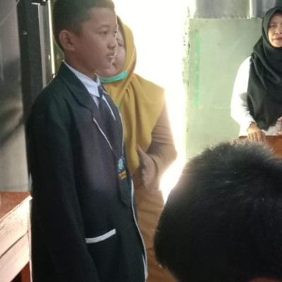 UPTD PKM Bontomarannu Lakukan Penjaringan Kesehatan Siswa MTsN Gowa