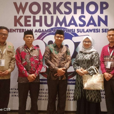 Akselerasi Media Pemberitaan, Kontributor MAN Kota Palopo Ikuti Workshop Kehumasan