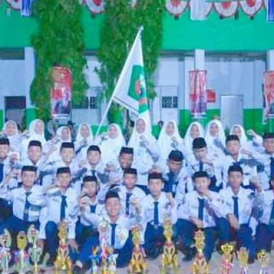 Paskibra MTs Sultan Hasanuddin Terbaik I se_Sulawesi Selatan