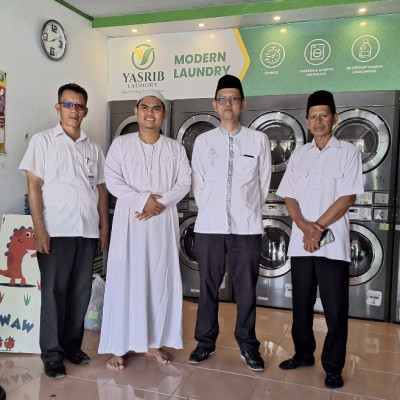 Kabid Pontren Mulyadi Idy Visitasi Ponpes Yasrib Penerima Inkubasi Bisnis Tahun 2021