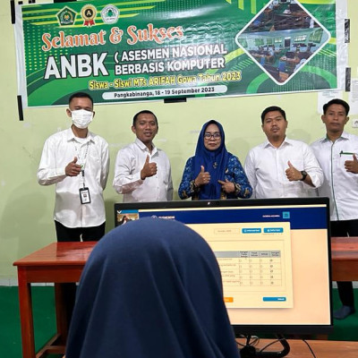 ANBK 2022 Tantang 47 Siswa MTs Arifah Berpikir Kritis