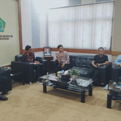 Kakankemenag Makassar Dikunjungi FKPT Responden, Ada Apa?