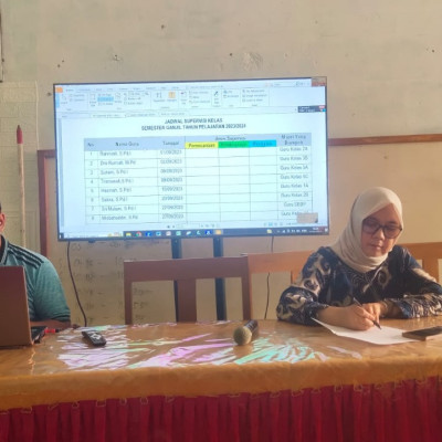 Percepat Realisasi Program Madrasah, Kepala MIN 1 Bulukumba dan Seluruh Guru Gelar Rapat Internal