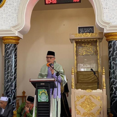 Maulid di Pontren DDI Ujung Lare Parepare, Ketua PB DDI Kisahkan Kecintaan Sahabat Kepada Rasulullah