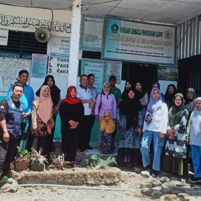 Kunjungan Tim Pembinaan dan Pendampingan KLA di Pontren Al Munawwarah