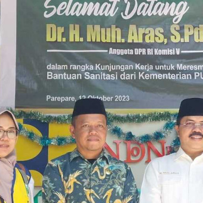 Peresmian Bantuan Sanitasi di MAN 2 Kota Parepare