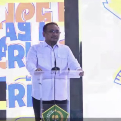 MAN 1 Kota Makassar Ikuti Launching Madrasah Pandai Berhitung Melalui Zoom