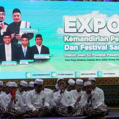 36 Pondok Pesantren se-Sulsel Ikuti ‘Expo’ dan Festival Hari Santri di IAIN Parepare