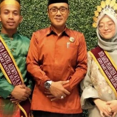 Dua Santri Pesantren Sultan Hasanuddin Gowa Terpilih Jadi Duta Santri 2023