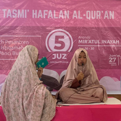 MAS Darul Istiqamah Bulukumba Gelar Tasmi' Hafalan Alquran, Sekali Duduk Tuntaskan 5 Juz