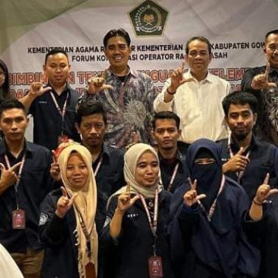 Kakankemenag Gowa Lantik Pengurus Forum Komunikasi Operator RA/Madrasah