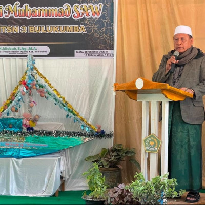 MTsN 3 Bulukumba Peringati Maulid Nabi Muhammad SAW 1445 H