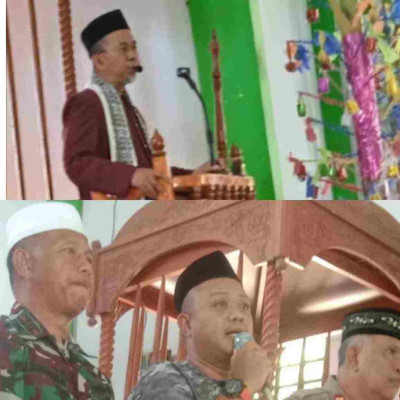 Kepala KUA Duanpanua Hadiri Peringatan Maulid Nabi di Masjid Nurul Amin Barugae