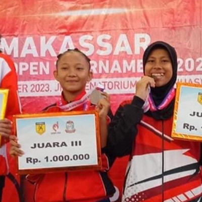 Karateka MTs Arifah Raih Juara 3 Kejuaraan Makassar Open