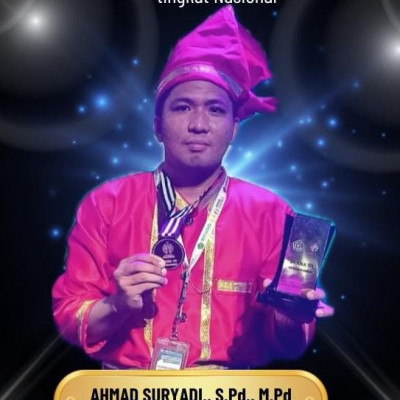 Ahmad Suryadi Raih Juara III Guru Inspiratif di Anugerah GTK Madrasah Nasional 2023