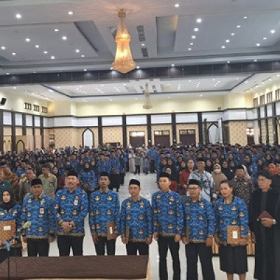 Kakankemenag Jeneponto Hadiri Pelantikan dan Penyampaian SK PPPK Serentak Secara Nasional