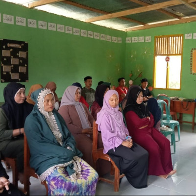 Rapat Pembagian Tugas MTs Tonrong Jelang Semester Genap