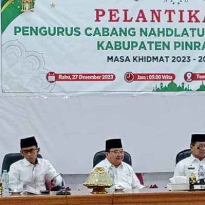 Ansyar, Nahkodai Pimpinan Cabang Nahdatul Ulama Kab. Pinrang Masa Hikmah 2023 – 2028