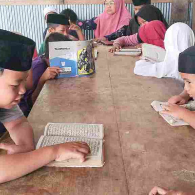 Literasi Al Qur’an di TPQ Azzikra; Kelompok Binaan IPARI Patampanua