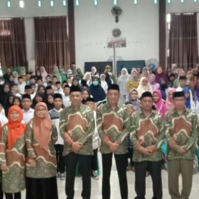 Seksi PD Pontren Gelar Munaqasyah, 517 Santri TPQ Binaan FKPQ Gowa Ikut Evaluasi