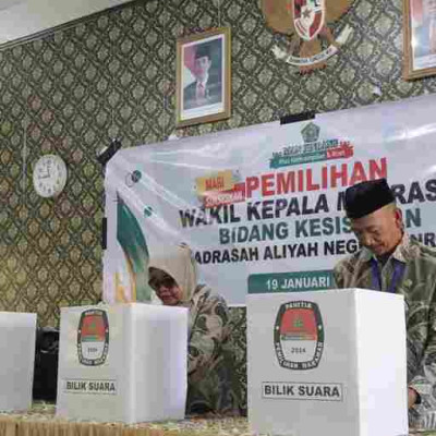 MAN PINRANG Ciptakan Demokrasi Melalui Pemilihan Wakamad