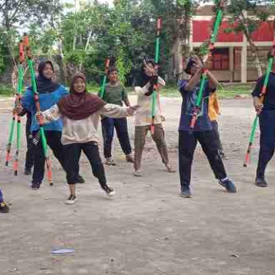 Pramuka MTsN Pinrang Gelar Latihan Gabungan Penggalang Bersama Kwarcab Pinrang