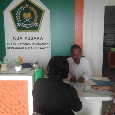 Konsultasi Masa Iddah; Dapat Solusi dari KUA Watang Sawitto